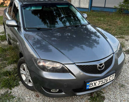 Сірий Мазда 3, об'ємом двигуна 1.6 л та пробігом 245 тис. км за 4300 $, фото 6 на Automoto.ua