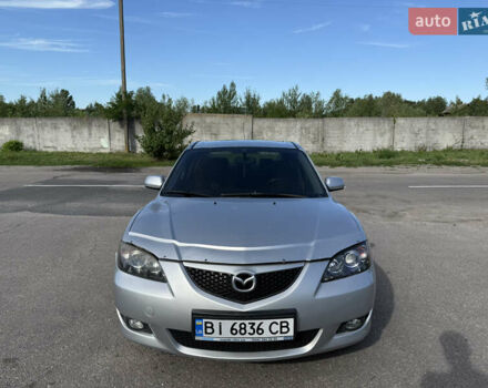 Серый Мазда 3, объемом двигателя 1.6 л и пробегом 185 тыс. км за 4000 $, фото 1 на Automoto.ua