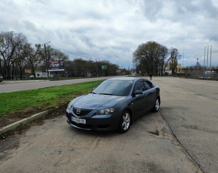 Серый Мазда 3, объемом двигателя 1.6 л и пробегом 250 тыс. км за 4000 $, фото 1 на Automoto.ua
