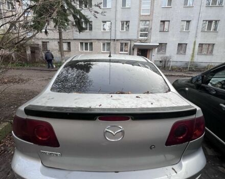 Серый Мазда 3, объемом двигателя 2 л и пробегом 268 тыс. км за 3650 $, фото 3 на Automoto.ua
