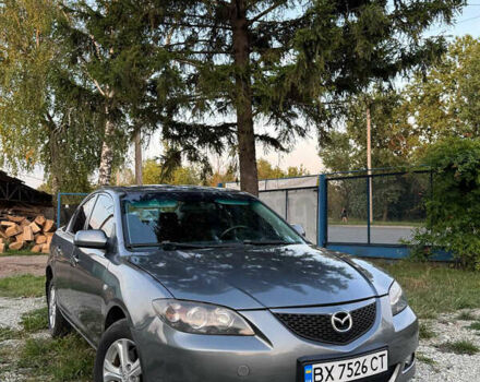 Сірий Мазда 3, об'ємом двигуна 1.6 л та пробігом 245 тис. км за 4300 $, фото 1 на Automoto.ua