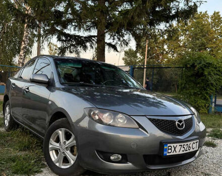 Сірий Мазда 3, об'ємом двигуна 1.6 л та пробігом 245 тис. км за 4300 $, фото 3 на Automoto.ua