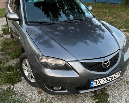 Сірий Мазда 3, об'ємом двигуна 1.6 л та пробігом 245 тис. км за 4300 $, фото 5 на Automoto.ua