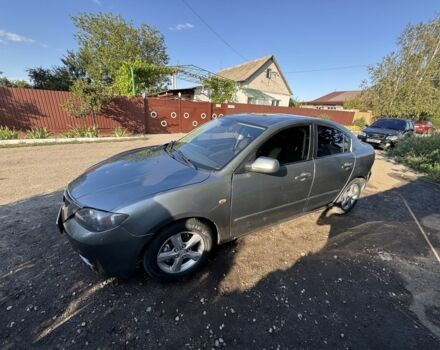Серый Мазда 3, объемом двигателя 1.6 л и пробегом 270 тыс. км за 4500 $, фото 1 на Automoto.ua