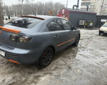 Серый Мазда 3, объемом двигателя 2 л и пробегом 230 тыс. км за 4800 $, фото 4 на Automoto.ua