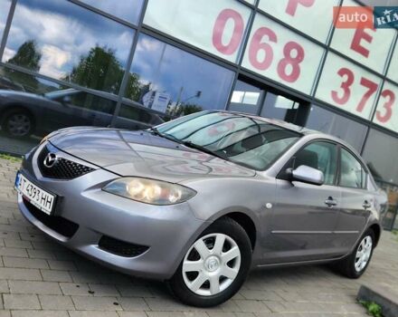 Серый Мазда 3, объемом двигателя 1.6 л и пробегом 175 тыс. км за 4950 $, фото 1 на Automoto.ua