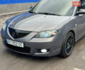 Серый Мазда 3, объемом двигателя 1.6 л и пробегом 200 тыс. км за 6500 $, фото 2 на Automoto.ua