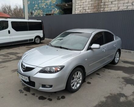 Серый Мазда 3, объемом двигателя 1.6 л и пробегом 200 тыс. км за 4900 $, фото 2 на Automoto.ua
