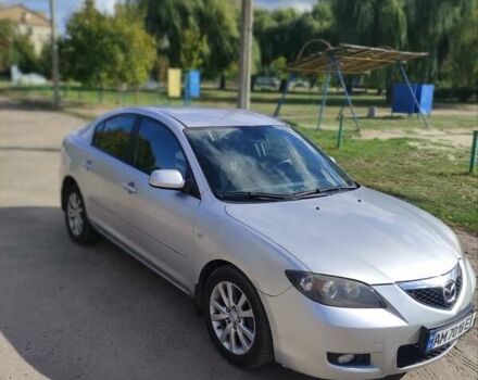 Серый Мазда 3, объемом двигателя 1.6 л и пробегом 228 тыс. км за 5000 $, фото 2 на Automoto.ua
