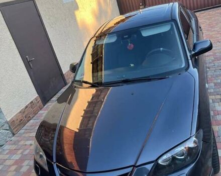 Серый Мазда 3, объемом двигателя 1.6 л и пробегом 196 тыс. км за 6000 $, фото 1 на Automoto.ua