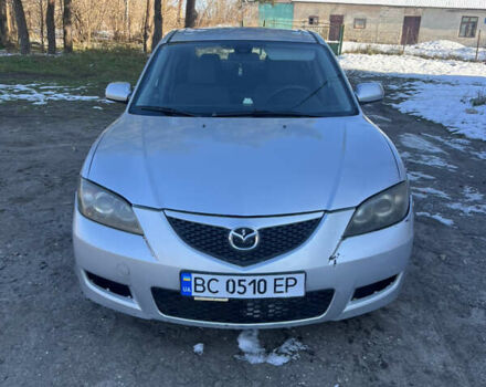 Серый Мазда 3, объемом двигателя 1.6 л и пробегом 212 тыс. км за 2700 $, фото 2 на Automoto.ua