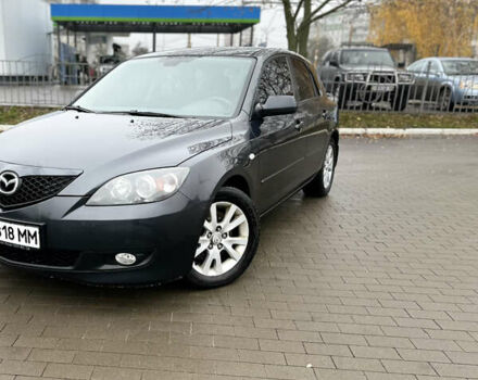 Серый Мазда 3, объемом двигателя 2 л и пробегом 188 тыс. км за 4999 $, фото 1 на Automoto.ua