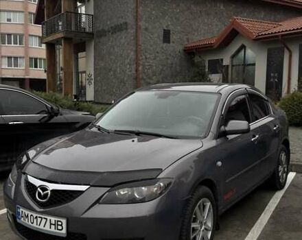 Серый Мазда 3, объемом двигателя 1.6 л и пробегом 228 тыс. км за 5600 $, фото 1 на Automoto.ua