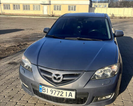 Серый Мазда 3, объемом двигателя 2 л и пробегом 162 тыс. км за 5200 $, фото 4 на Automoto.ua