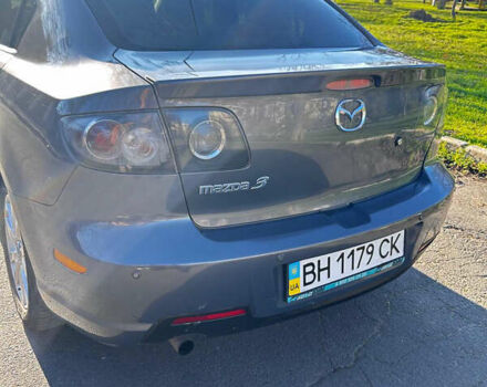 Серый Мазда 3, объемом двигателя 1.6 л и пробегом 89 тыс. км за 7500 $, фото 2 на Automoto.ua