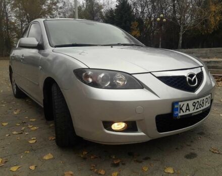 Серый Мазда 3, объемом двигателя 1.6 л и пробегом 204 тыс. км за 5450 $, фото 1 на Automoto.ua