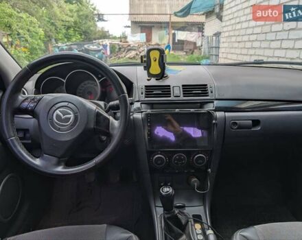 Серый Мазда 3, объемом двигателя 1.6 л и пробегом 156 тыс. км за 5700 $, фото 2 на Automoto.ua