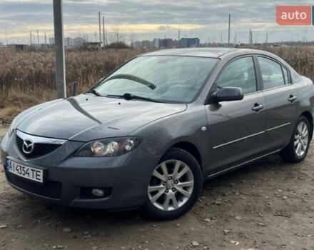 Серый Мазда 3, объемом двигателя 1.6 л и пробегом 178 тыс. км за 6250 $, фото 2 на Automoto.ua