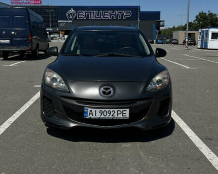 Серый Мазда 3, объемом двигателя 2 л и пробегом 136 тыс. км за 7000 $, фото 2 на Automoto.ua