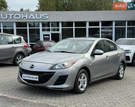 Серый Мазда 3, объемом двигателя 1.6 л и пробегом 128 тыс. км за 7999 $, фото 2 на Automoto.ua