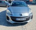 Серый Мазда 3, объемом двигателя 2 л и пробегом 181 тыс. км за 6300 $, фото 1 на Automoto.ua