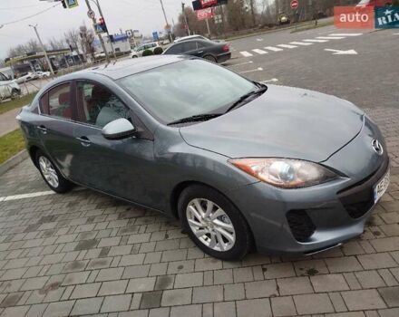 Серый Мазда 3, объемом двигателя 2 л и пробегом 232 тыс. км за 7799 $, фото 3 на Automoto.ua