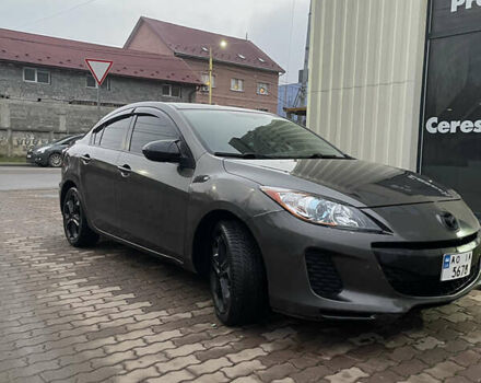Серый Мазда 3, объемом двигателя 2 л и пробегом 250 тыс. км за 6400 $, фото 2 на Automoto.ua