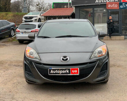 Серый Мазда 3, объемом двигателя 2 л и пробегом 254 тыс. км за 7990 $, фото 1 на Automoto.ua