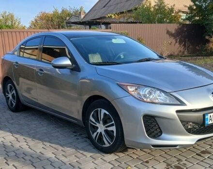 Серый Мазда 3, объемом двигателя 2 л и пробегом 225 тыс. км за 7200 $, фото 1 на Automoto.ua