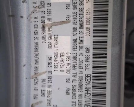 Серый Мазда 3, объемом двигателя 2 л и пробегом 141 тыс. км за 10700 $, фото 19 на Automoto.ua