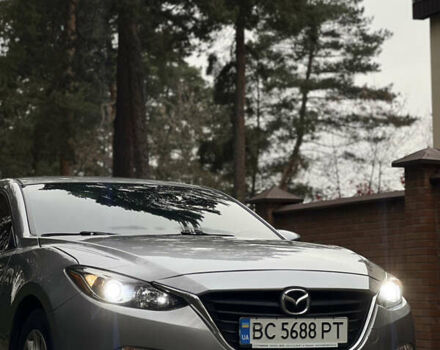 Серый Мазда 3, объемом двигателя 2 л и пробегом 201 тыс. км за 10650 $, фото 1 на Automoto.ua
