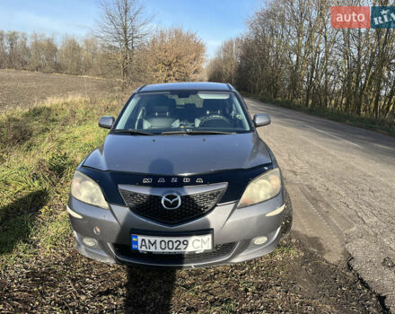Серый Мазда 3, объемом двигателя 1.6 л и пробегом 467 тыс. км за 3400 $, фото 1 на Automoto.ua