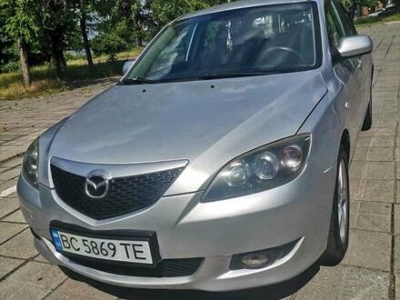 Серый Мазда 3, объемом двигателя 1.6 л и пробегом 320 тыс. км за 4300 $, фото 1 на Automoto.ua