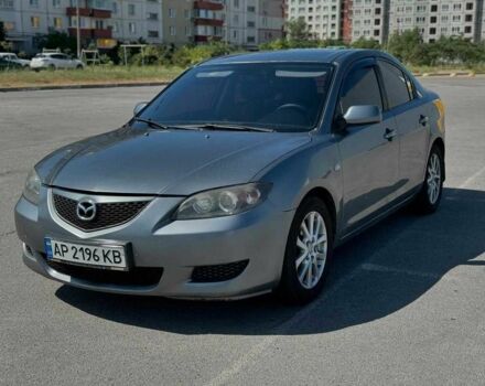 Серый Мазда 3, объемом двигателя 1.6 л и пробегом 244 тыс. км за 3499 $, фото 1 на Automoto.ua