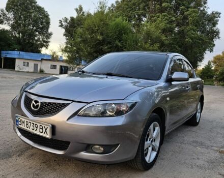 Серый Мазда 3, объемом двигателя 1.6 л и пробегом 190 тыс. км за 3950 $, фото 1 на Automoto.ua