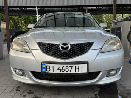Серый Мазда 3, объемом двигателя 1.56 л и пробегом 170 тыс. км за 4800 $, фото 1 на Automoto.ua