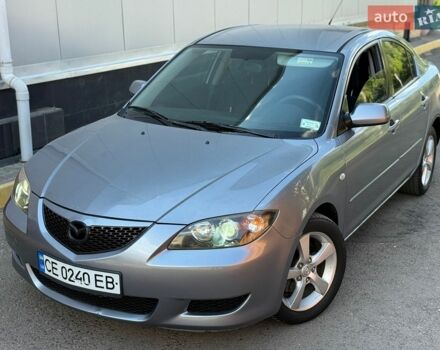 Серый Мазда 3, объемом двигателя 2 л и пробегом 190 тыс. км за 2999 $, фото 1 на Automoto.ua
