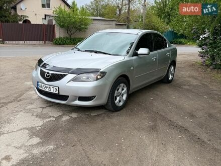 Серый Мазда 3, объемом двигателя 1.6 л и пробегом 245 тыс. км за 4800 $, фото 1 на Automoto.ua