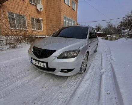 Серый Мазда 3, объемом двигателя 1.6 л и пробегом 366 тыс. км за 3900 $, фото 1 на Automoto.ua