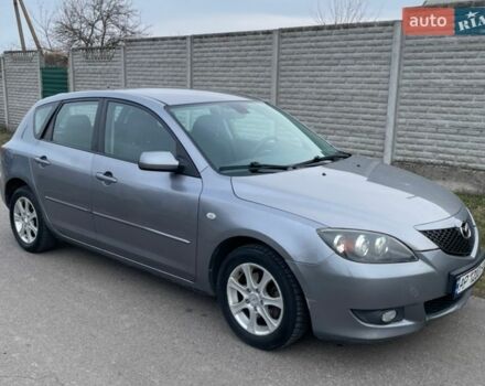 Серый Мазда 3, объемом двигателя 1.6 л и пробегом 292 тыс. км за 4100 $, фото 1 на Automoto.ua