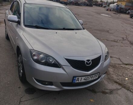 Серый Мазда 3, объемом двигателя 1.6 л и пробегом 320 тыс. км за 4400 $, фото 1 на Automoto.ua
