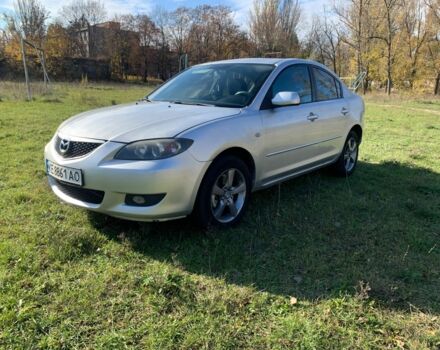 Серый Мазда 3, объемом двигателя 1.6 л и пробегом 262 тыс. км за 4194 $, фото 1 на Automoto.ua