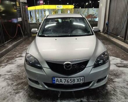 Серый Мазда 3, объемом двигателя 1.4 л и пробегом 203 тыс. км за 3000 $, фото 1 на Automoto.ua