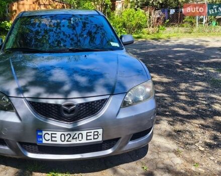 Серый Мазда 3, объемом двигателя 2 л и пробегом 190 тыс. км за 3500 $, фото 1 на Automoto.ua