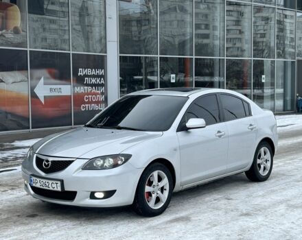 Серый Мазда 3, объемом двигателя 2 л и пробегом 255 тыс. км за 3900 $, фото 1 на Automoto.ua