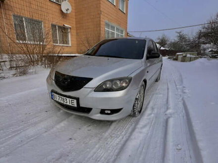 Сірий Мазда 3, об'ємом двигуна 1.6 л та пробігом 366 тис. км за 3900 $, фото 1 на Automoto.ua