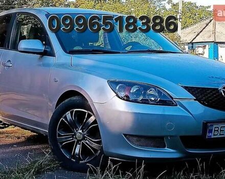 Серый Мазда 3, объемом двигателя 2 л и пробегом 260 тыс. км за 3500 $, фото 1 на Automoto.ua