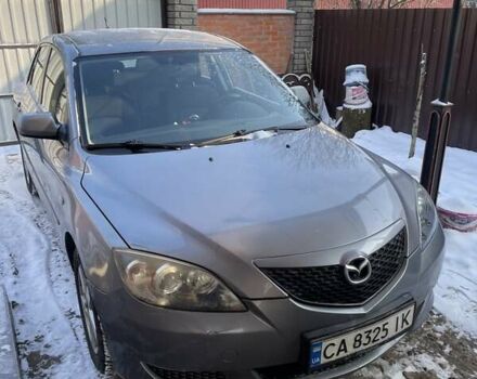 Серый Мазда 3, объемом двигателя 1.6 л и пробегом 215 тыс. км за 3800 $, фото 1 на Automoto.ua