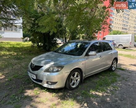 Серый Мазда 3, объемом двигателя 2 л и пробегом 341 тыс. км за 1800 $, фото 1 на Automoto.ua