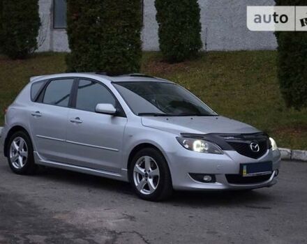 Серый Мазда 3, объемом двигателя 2 л и пробегом 178 тыс. км за 5800 $, фото 1 на Automoto.ua